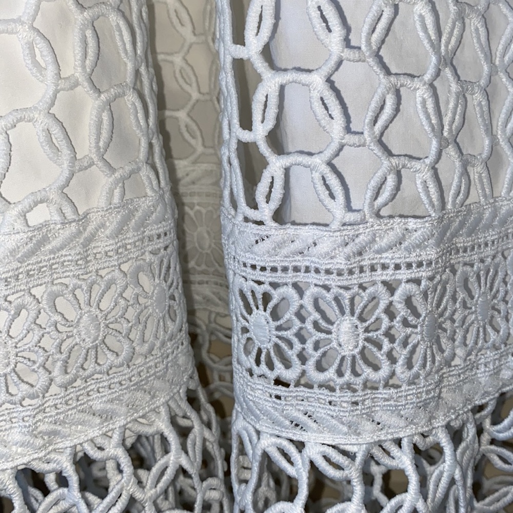 Crochet High/Low Midi Dress Size  Medium - Picture 9 of 11